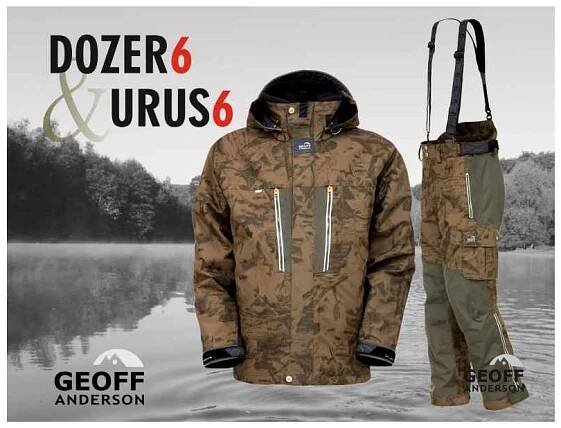 AKCE Geoff Anderson - DOZER 6 + Urus 6 maskáč