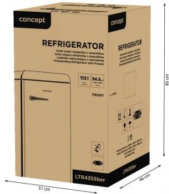 Retro lednice LTR4355ber | Concept – chytře vymyšleno pro život