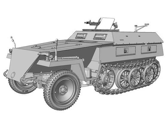 le.SPW Sd.Kfz.250/1 Ausf.B (neu)