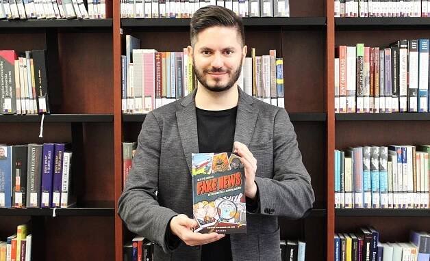 Politolog Miloš Gregor, jeden z autorů publikace Nejlepší kniha o fake news.