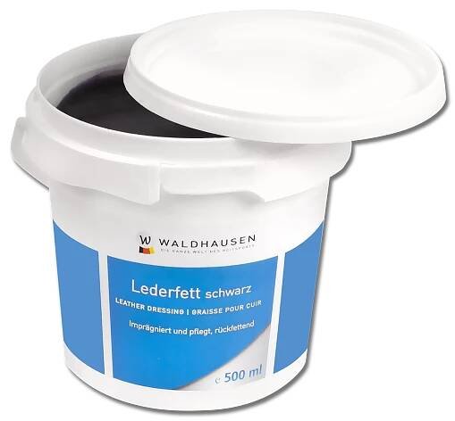Lederfett, schwarz, 500 ml