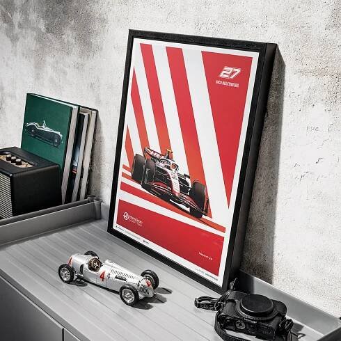 MoneyGram Haas F1 Team - Nico Hulkenberg - 2023, Automobilist Obraz na zeď, umělecký print na Posters.cz 