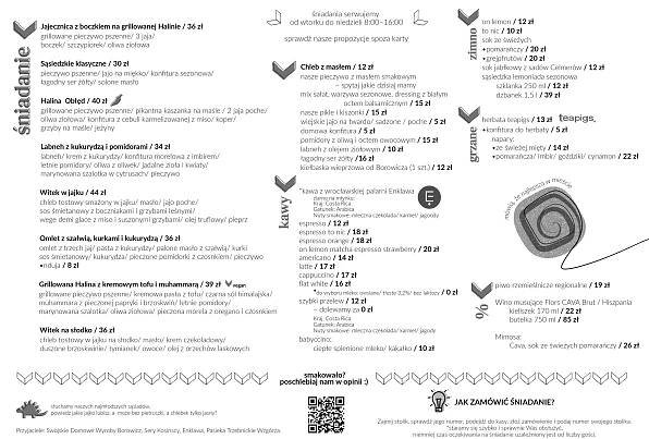 Nasze wypieki i menu - Piekarnia Sąsiedzi