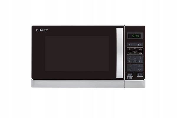 VOLNĚ STOJÍCÍ MIKROVLNNÁ TROUBA SHARP R-742 GRIL 25 L 900 W