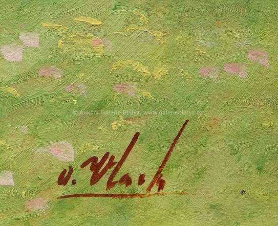 Oldřich Vlach / Andělíčci - detail aukce « Aukce « Aukční Galerie Platýz