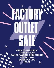 Factory Outlet Sale