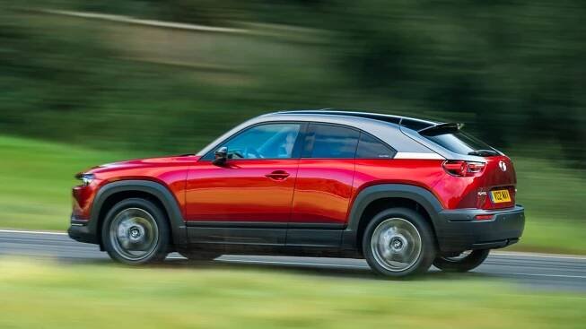 Mazda's MX-30 has an SUV coupe bodystyle