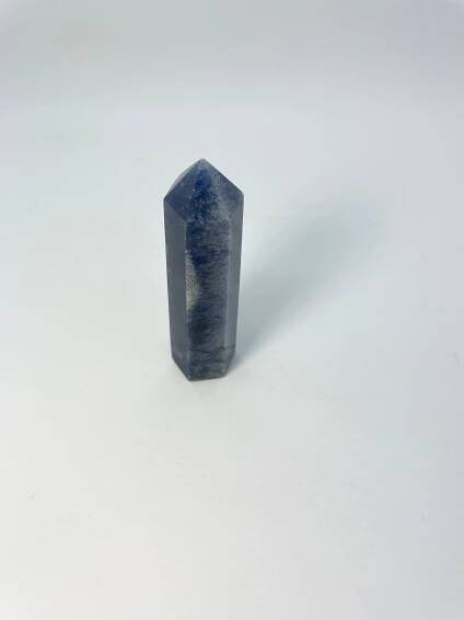 Point Crystal Blue Aventurine