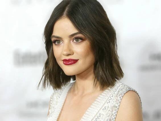 Lucy Hale Just Dyed Her Hair the Prettiest Shade of Rose Gold
