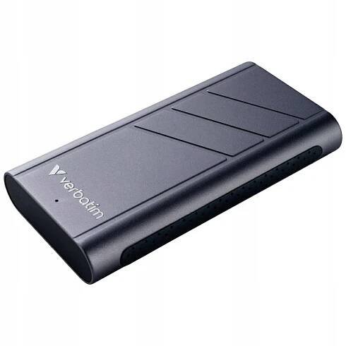 Externí disk Verbatim TurboMetal SSD 2TB USB4 USB-C šedý 32022