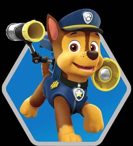 Chase of Paw Patrol ready to take on the mission! Wallpaper