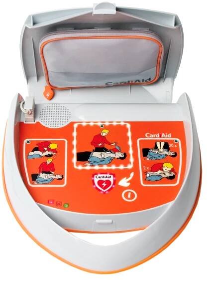 Defibrilátor AED CardiAid SEMI - COMPEK MEDICAL SERVICES, s.r.o.