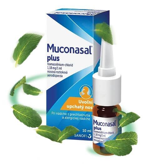 MUCONASAL PLUS sprej do nosa 10ml - PLUS eRecept