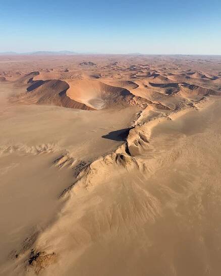 a landscape photo taken in namibia by a private guide while hosting a wild eye photo safari