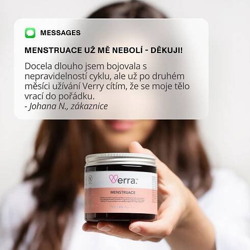 Menstruace – Verra