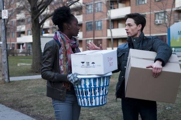 Rookie Blue - Pravidla - Z filmu - Mouna Traoré, Gregory Smith