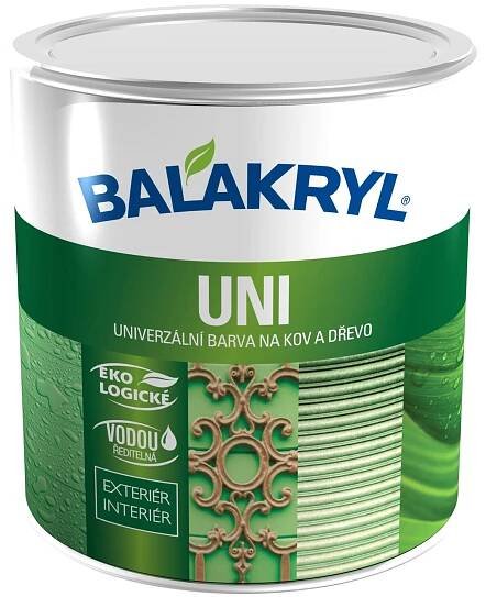 Balakryl UNI Barevný email MIX báze Z; polomatný; 1 l