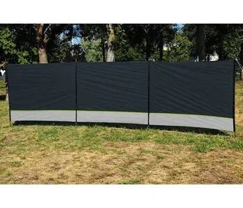 Stan REIMO TENT Zástěna proti větru - 500 x 140 cm Varianta: Šedá/Antracit/Limetka