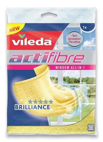 Vileda Actifibre - window cloth - 320 × 360 mm