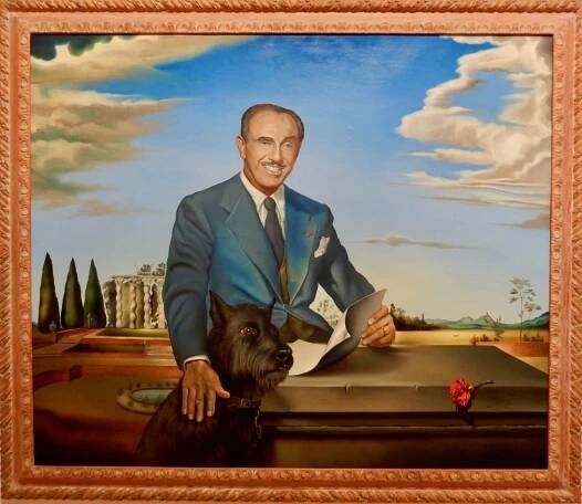 Jack Warner by Salvador Dali SUArt Gallery Syracuse NY