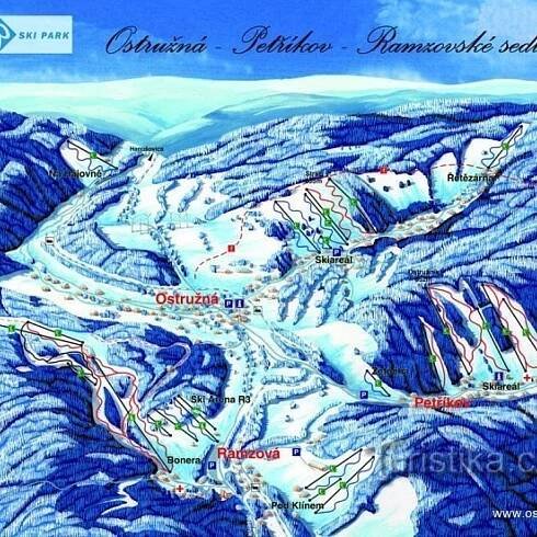 Ski areál Ostružná