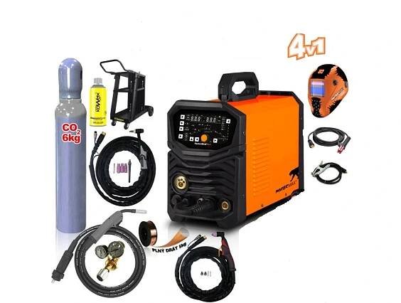 PANTERMAX PanterWeld 4v1 200 MULTIFUNKČNÍ invertorová svářečka MIG/TIG/MMA/PLAZMA Set5