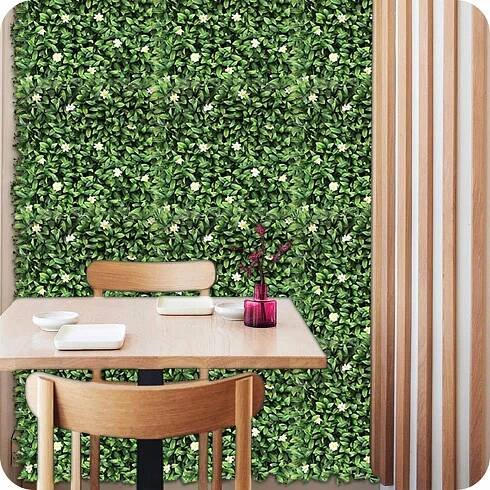 UMĚLÁ ZELENÁ STĚNA UMĚLÝ BŘEČŤAN KVĚTINA PODLOŽKA PANEL NA BALKON 60x40 cm za 148.00CZK - Allegro