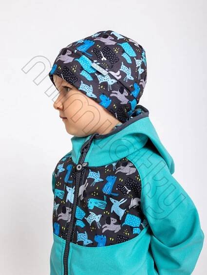 Unuo, Dětský střih v el. formátu, Čepice, Sport Kids