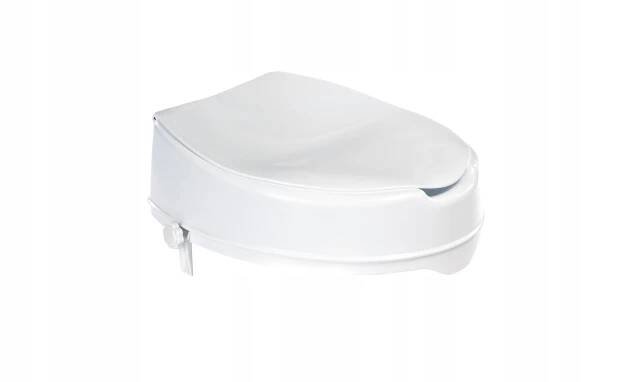 RIDDER vyvýšené WC sedátko s víkem pro seniory 10 cm