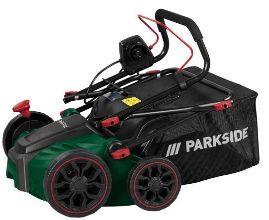 Elektrický vertikutátor a provzdušňovač trávníku PLV 1800 A1