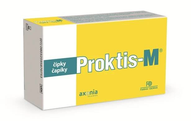 PROKTIS-M čípky 10 × 2 g