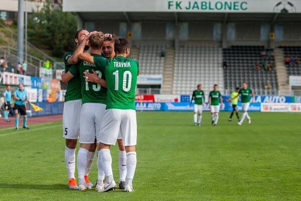 Číhat na chyby obránců, to je moje úloha, říká jablonecký Chramosta