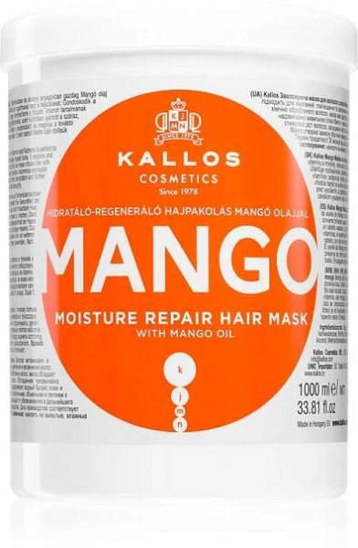 Kallos KJMN Professional Mango posilující maska s mangovým olejem
