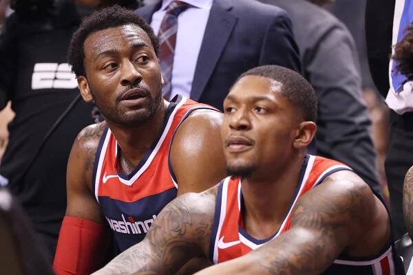 John Wall and Bradley Beal.