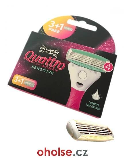 Wilkinson Quattro pro ženy 4 žiletky