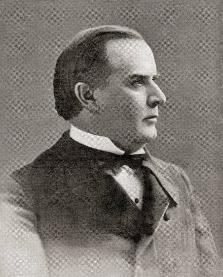 William McKinley, 1843 Ã¢â¬âÄ 1901. 25th President of the United States of America. From Hutchinson's History of the Nations, published 1915. || Mindestpreis 20 Euro