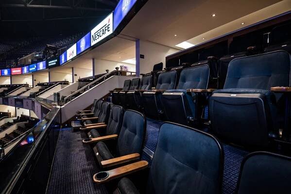 O2 Arena London corporate hospitality viewing boxes