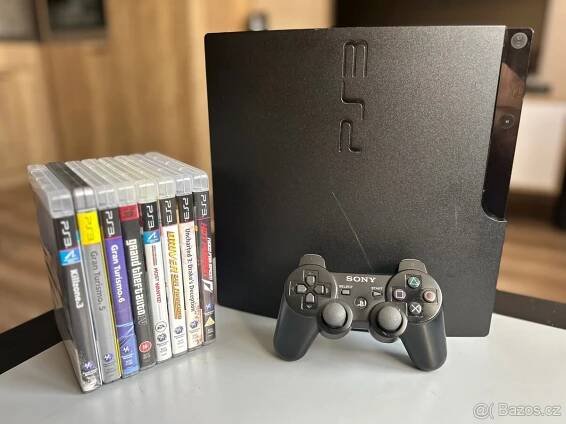 Sony PlayStation 3... PS3 slim + hry - Ústí nad Labem