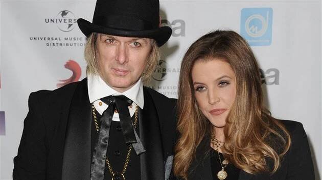 Michael Lockwood a Lisa Marie Presleyová (Los Angeles, 10. května 2012)