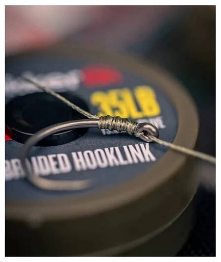 TRAKKER PRODUCTS - Návazcová šňůrka Raid Braided Hooklink 0,40 mm 15,9 kg 20 m | FishMax.cz 