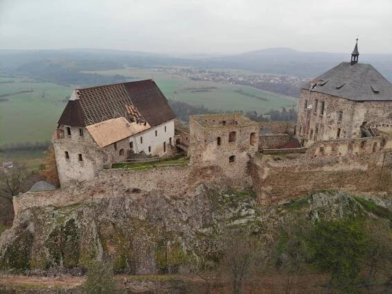 Reference Hrad Točník - Výškové práce Arbovert