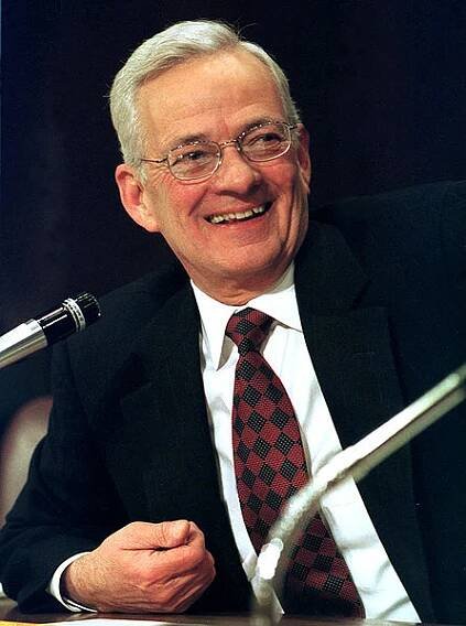 Former Secretary of the Treasury Paul H. O’Neill receives Gerald R. Ford Medal