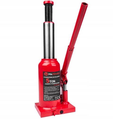 HYDRAULICKÝ PÍSTOVÝ HEVER NA LAHVE 5T MAPOWER za 352.00CZK - Allegro