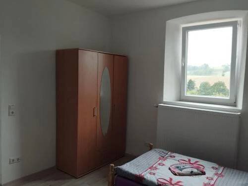 Postel nebo postele na pokoji v ubytování Haus Guttenberg