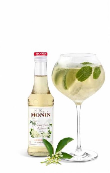 Monin Bezinkový/Elderflower sirup 0,25 L