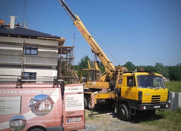 Jeřábnické práce Gerych – Autojeřáb Zlín
