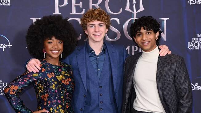 "Percy Jackson" Stars Attend Series Premiere — See Photos