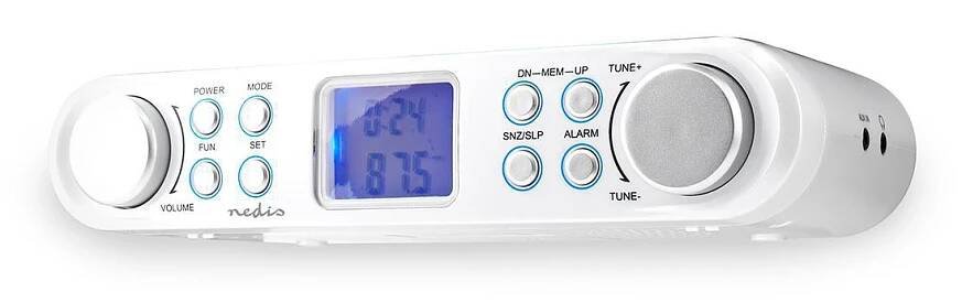 Rádio kuchyňské NEDIS RDFM4000WT bílé