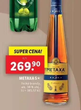 Lidl Metaxa 5 nabídka