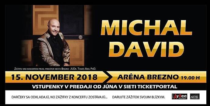 Organizačné pokyny Michal David Brezno 2018